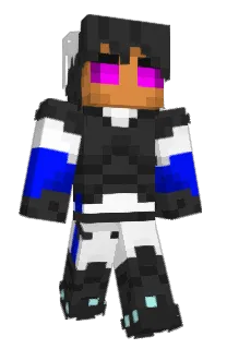 Front of NightCosmic's skin