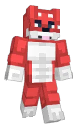 sunset orange and valencia Minecraft skin — Classic model — first worn by Kiittykaate