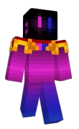 black and seance Minecraft skin — Classic model