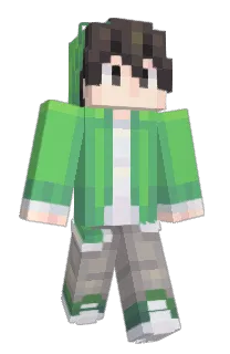 Front of Forkris's skin