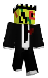 cod gray and pear Minecraft skin — Slim model
