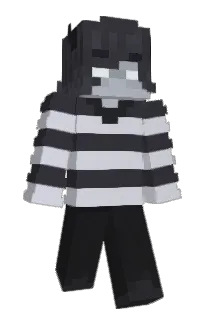 Front of tegiri's skin
