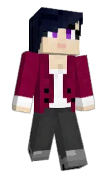 Luuuma's Minecraft skin wearing the Migrator cape
