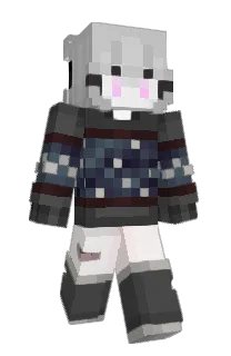 Front of Mozzi's skin