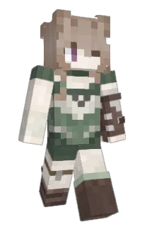 Front of suzurano's skin