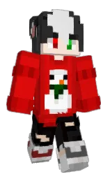 BangLader's Minecraft skin wearing the Menace cape