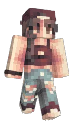 Slim Minecraft skin