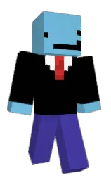 black and viking Minecraft skin — Classic model