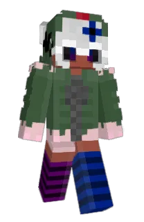 Front of antonymph's skin