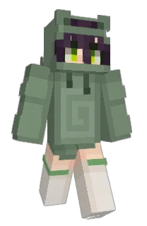 Front of FASTR1TE's skin