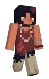 japonica and indian khaki Minecraft skin — Slim model