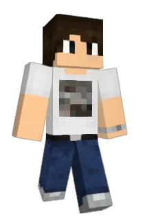 Front of Barzun's skin