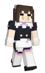 Slim Minecraft skin
