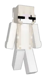 white and spring wood Minecraft skin — Slim model — first worn by aeyrno