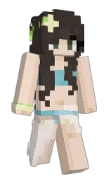 almond and merlin Minecraft skin — Slim model