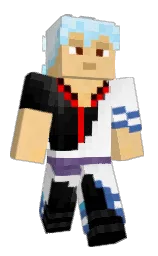 black and manhattan Minecraft skin — Slim model