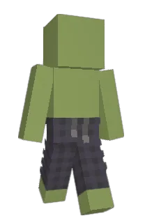 Front of Minecraft skin