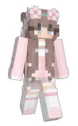 Xenox25's Minecraft skin wearing the Purple Heart cape
