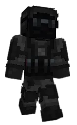 woodsmoke and cod gray Minecraft skin — Classic model — first worn by __Knightfall__