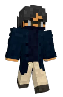 Front of marcaaroni's skin