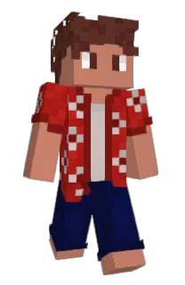 Front of SQaam's skin