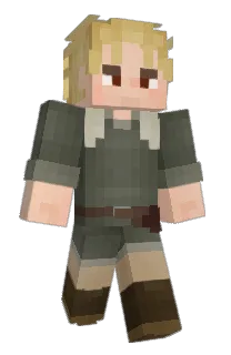 Front of Aliskea's skin