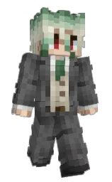s1llver's Minecraft skin wearing the Builder cape