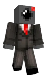 scorpion and black Minecraft skin — Classic model