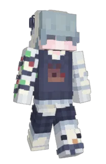 Front of daydk's skin