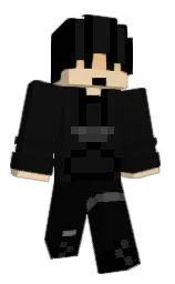 SharkBlox's Minecraft skin wearing the Migrator cape