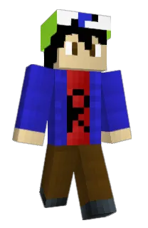Front of Minecraft skin
