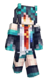 Slim Minecraft skin
