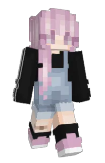 Front of Welverance's skin