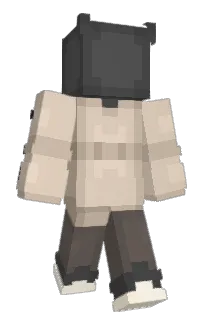 Front of Minecraft skin
