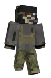 Front of Minecraft skin