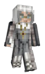 abbey and mid gray Minecraft skin — Slim model — first worn by HighLariousKitty