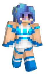 Ashxn's Minecraft skin wearing the Aurora cape