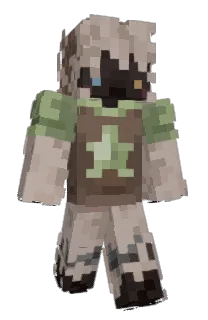 Front of TitNectar's skin