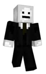 NoSoyMartin's Minecraft skin wearing the Vanilla cape