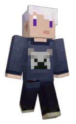 Pixsnip's Minecraft skin wearing the Hero cape