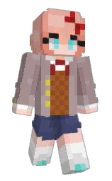 ICNIV's Minecraft skin wearing the Cherry Blossom cape