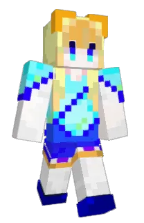 Front of NaGishiba's skin