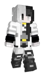 BubuBear123's Minecraft skin wearing the 15th Anniversary cape