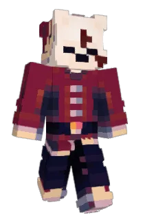 Front of Kardiaco's skin