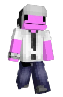 Front of zCrona's skin