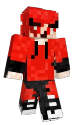 rebel and black Minecraft skin — Classic model — first worn by JoshAmyDadMom