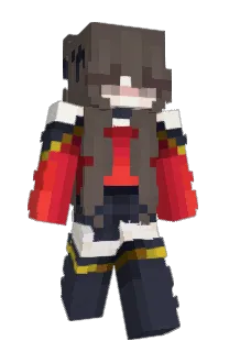 Front of azumii's skin