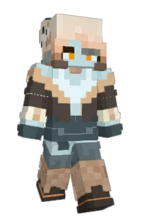 Front of grimiable's skin