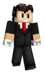 tacao and black Minecraft skin — Classic model — first worn by EzByKuno