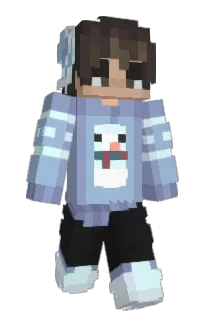 Front of Mafw's skin